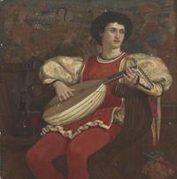 The Lute Player , 1874