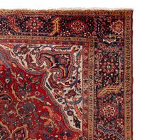 A Heriz Wool Rug