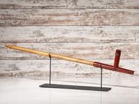 Plains Catlinite Pipe Bowl with Stem