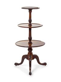 A George III Mahogany Dumbwaiter