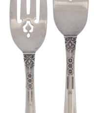 An American Silver Flatware Service