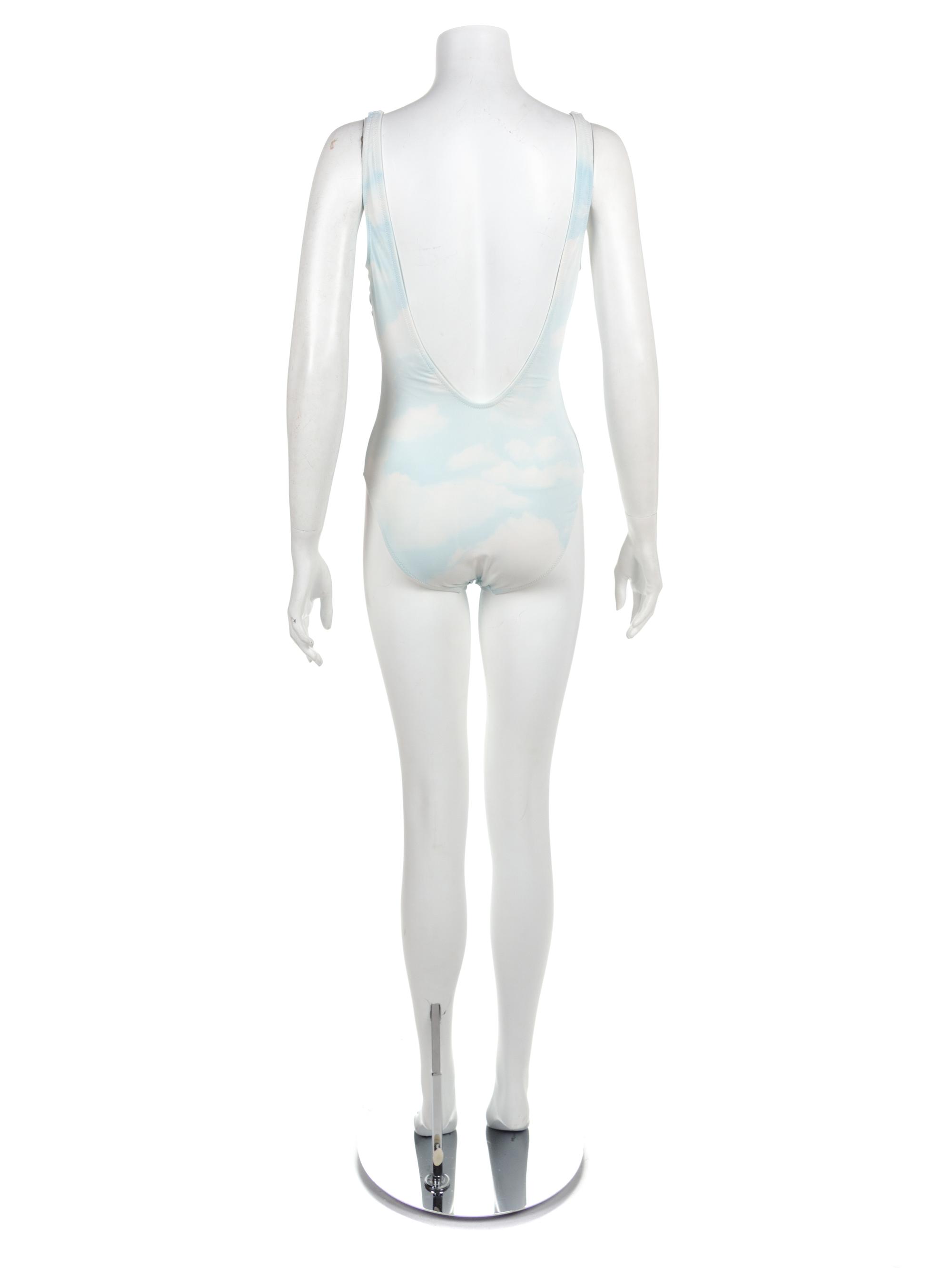 Moschino 'Cloud' Swimsuit and Wrap, 1990-2000s