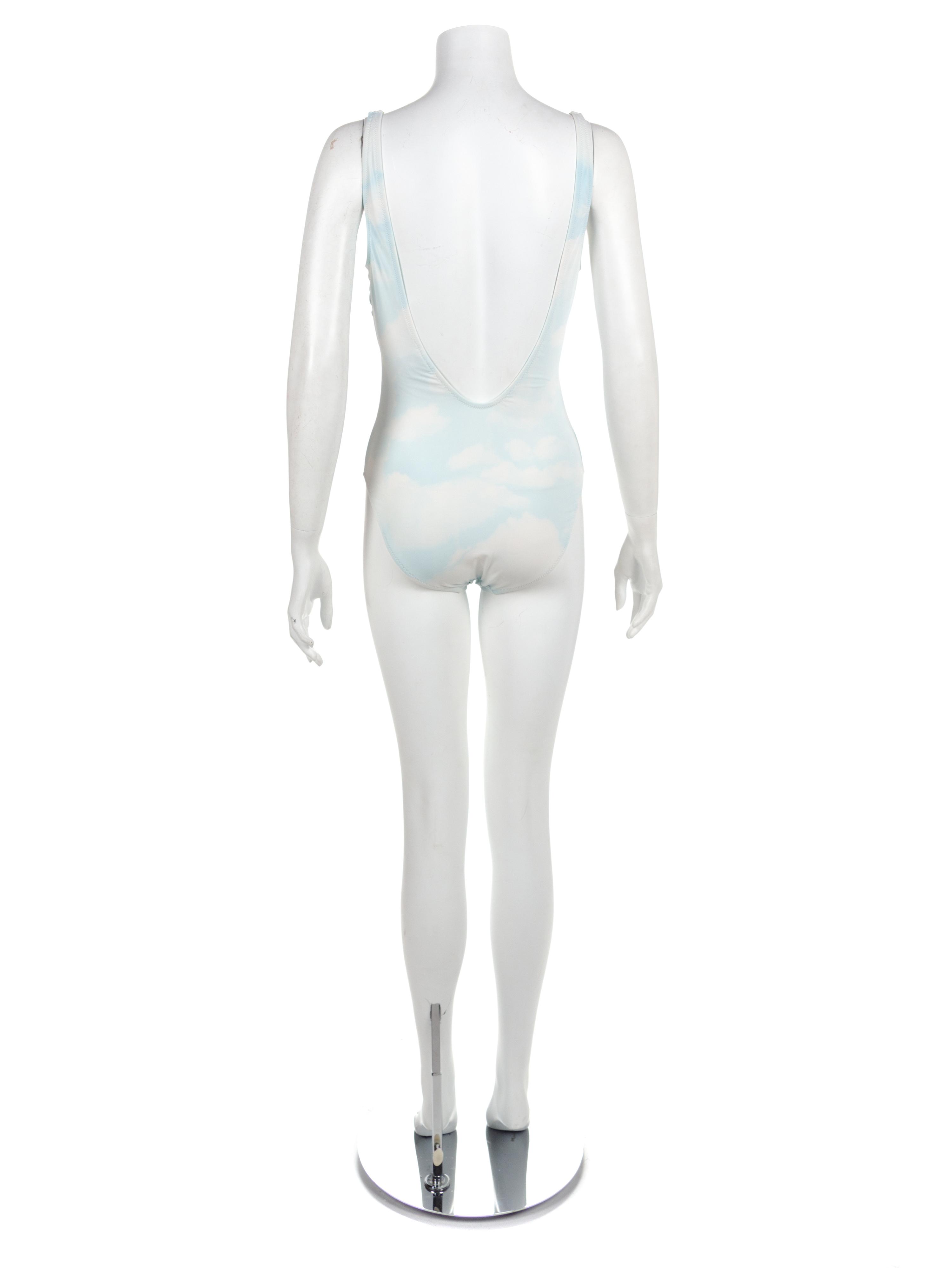 Moschino 'Cloud' Swimsuit and Wrap, 1990-2000s