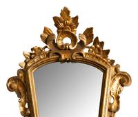 A Pair of Italian Giltwood Mirrors