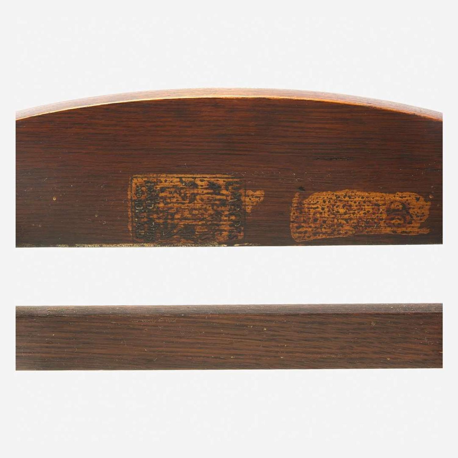 Gustav Stickley (American, 1858-1942) Pair of Small Rockers No. 2607, USA, circa 1902