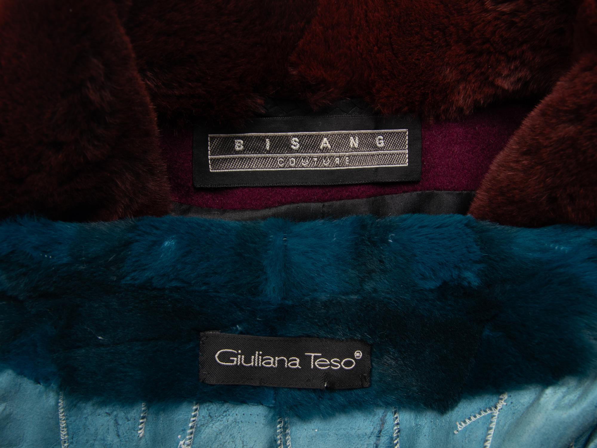Three Fur Outerwear Pieces