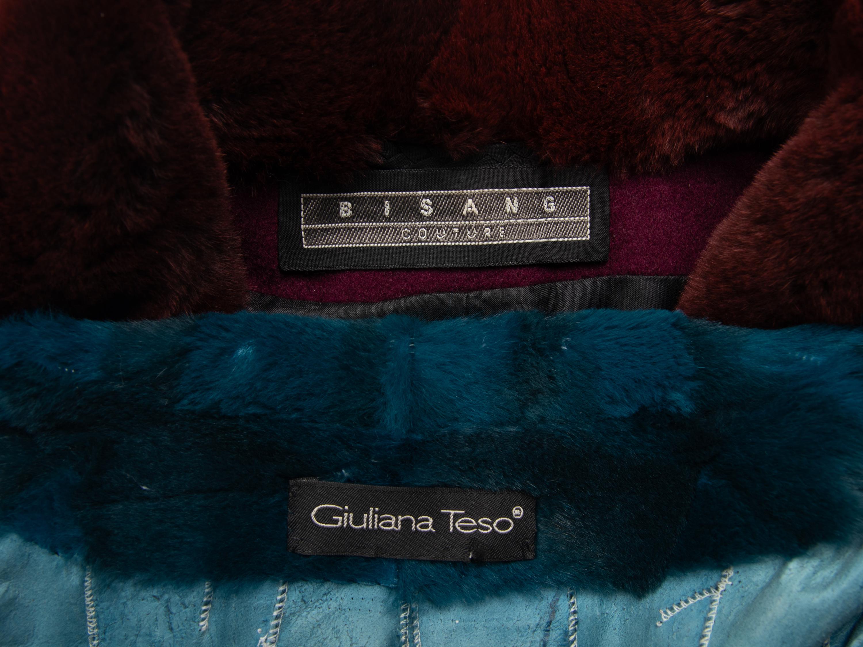 Three Fur Outerwear Pieces