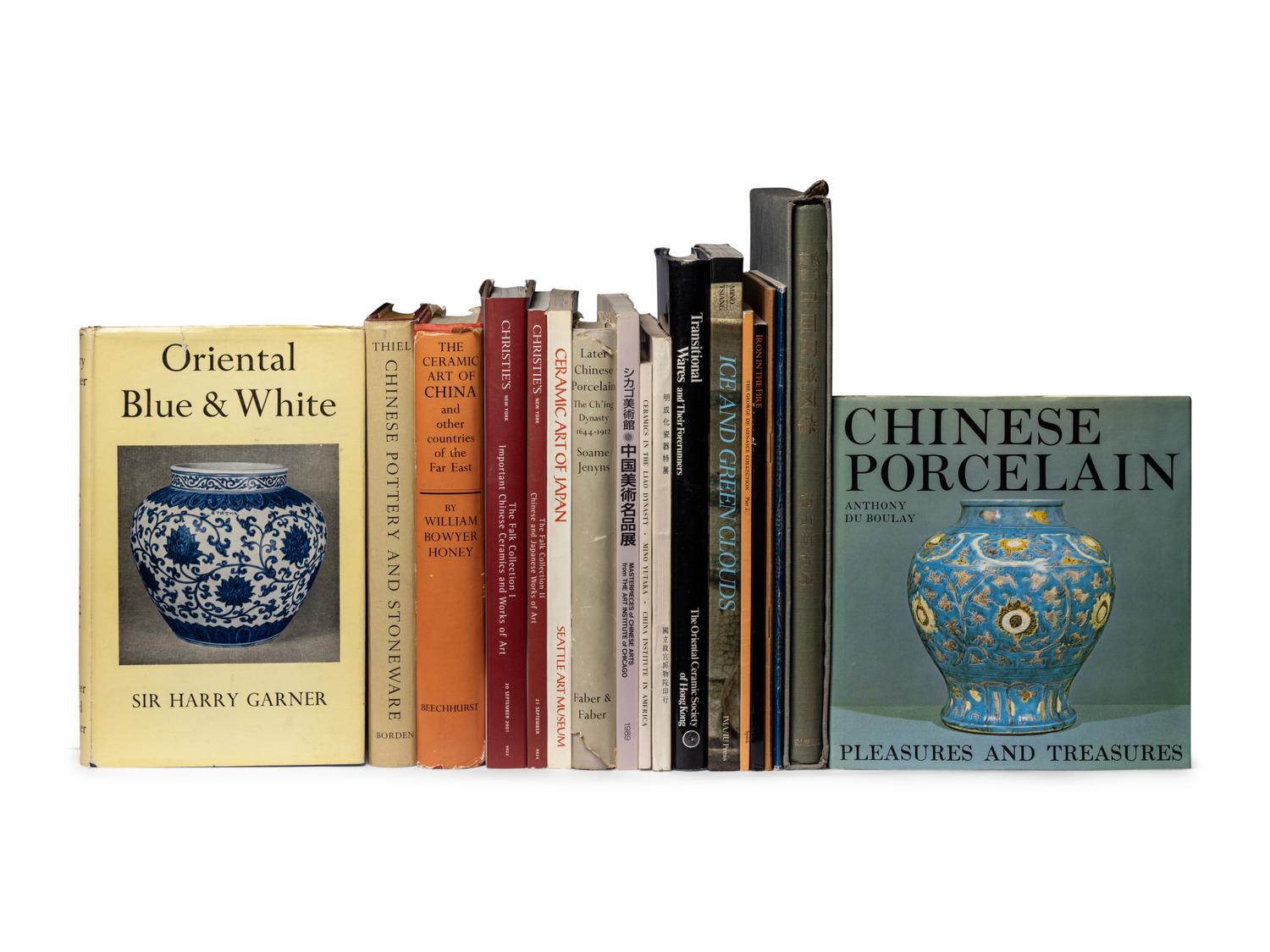 [CHINESE PORCELAIN] a group of works about Chinese Porcelain, comprising: