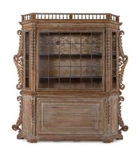 An Italian Cerused Walnut Bookcase