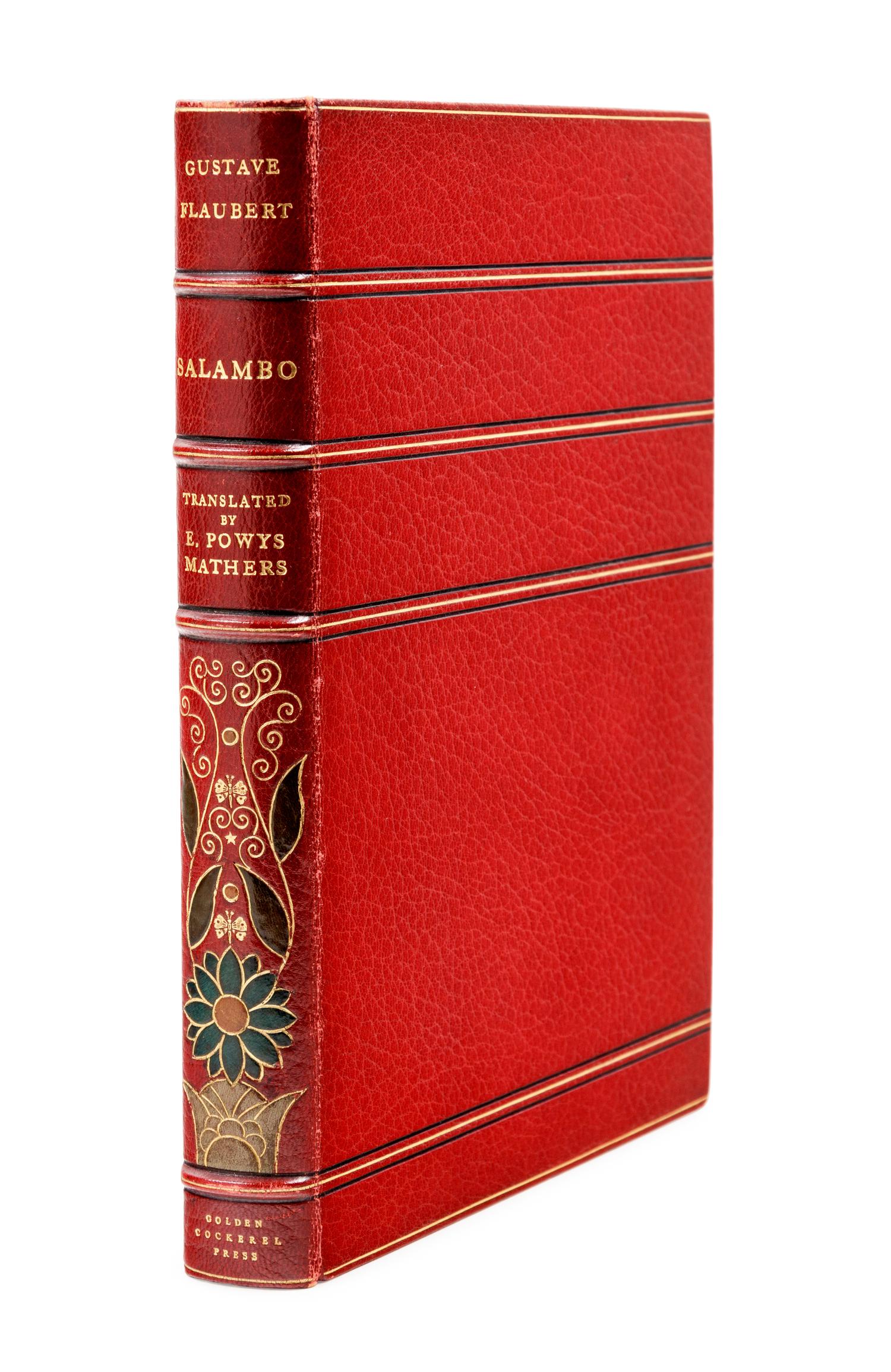 [GOLDEN COCKEREL PRESS] -- [CUNEO FINE BINDING STUDIO]. FLAUBERT, Gustave (1821-1880). Salambo . Waltham Saint Lawrence, Berkshire: The Golden Cockerel Press, 1931.