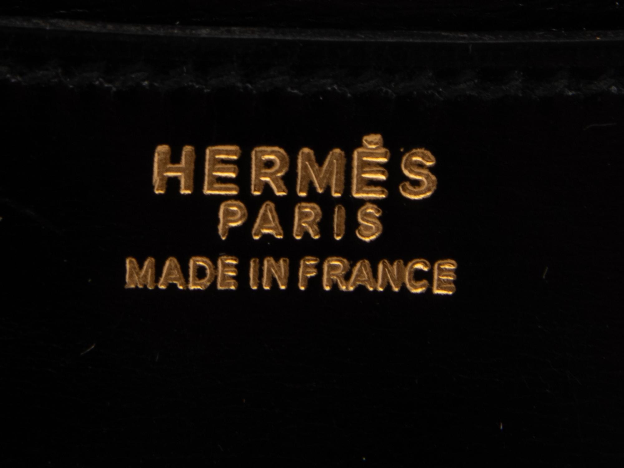 Hermès Rio Leather Clutch, 1976