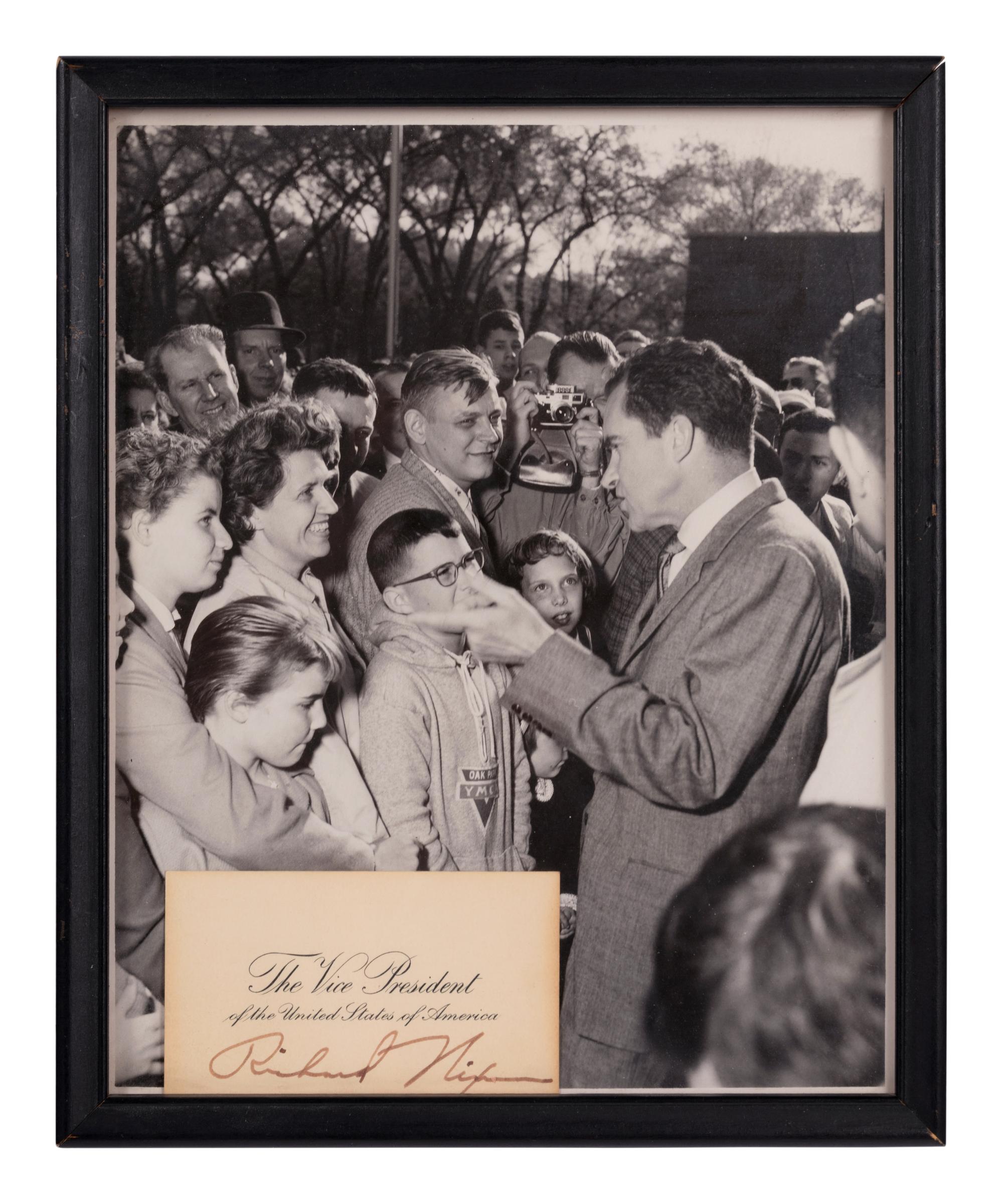 (Politics) NIXON, Richard M. (1913-1994). A personal, hand-signed letter from Former President Richard M. Nixon regarding his wife, Pat Nixon’s health: