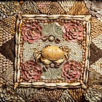 A Shellwork and Crab Specimen Sailor's Valentine