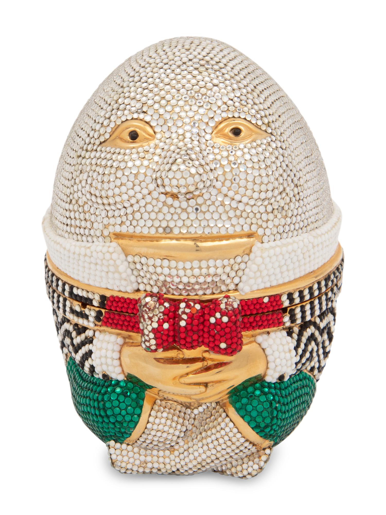 Judith Leiber Humpty Dumpty Minaudière