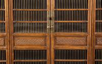 A Large Chinese Hardwood Scroll Cabinet — EARLY 20TH CENTURY