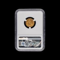 A 1925-D Indian Head $2.50 Gold Coin [NGC MS63]