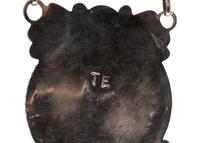 Zuni Silver and Channel Inlay Necklaces