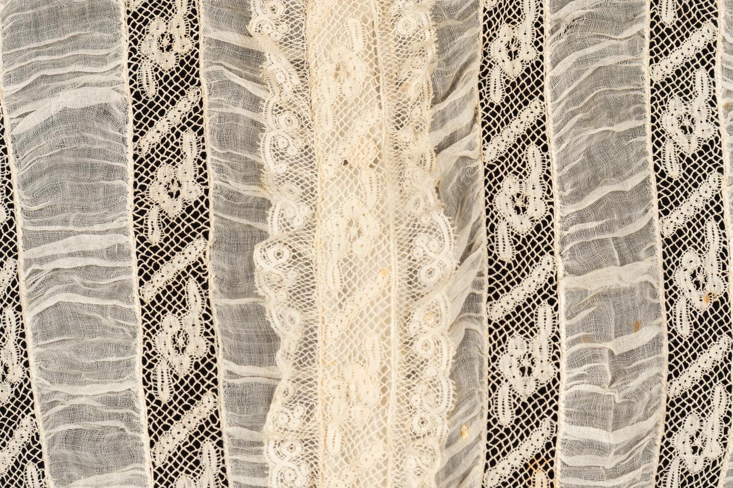 Collection of Six Shirtwaists and One Straw Hat, 1890-1920