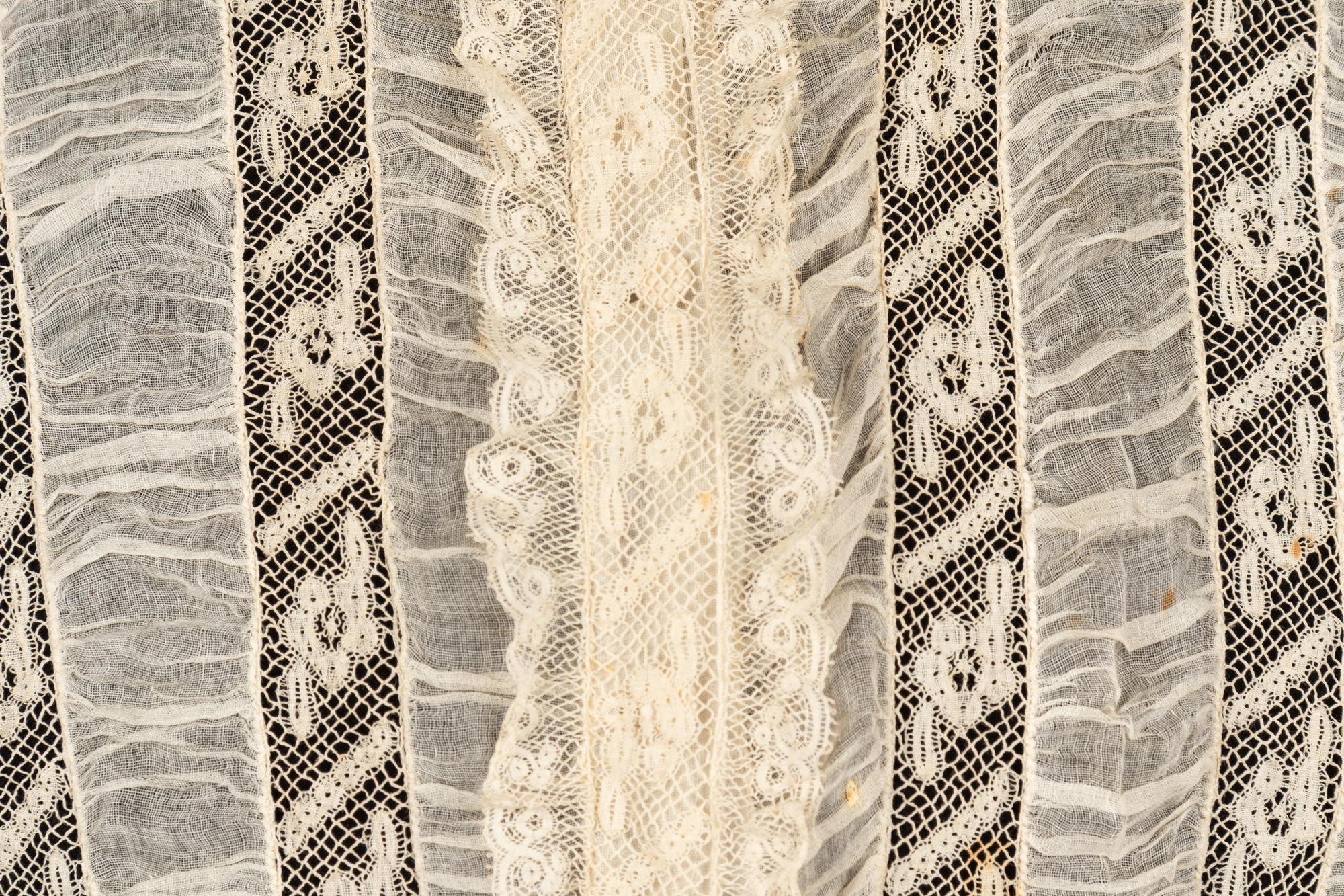 Collection of Six Shirtwaists and One Straw Hat, 1890-1920