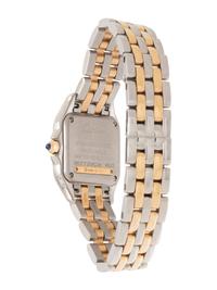 CARTIER, STAINLESS STEEL AND 18K YELLOW GOLD 'PANTHÈRE' WATCH