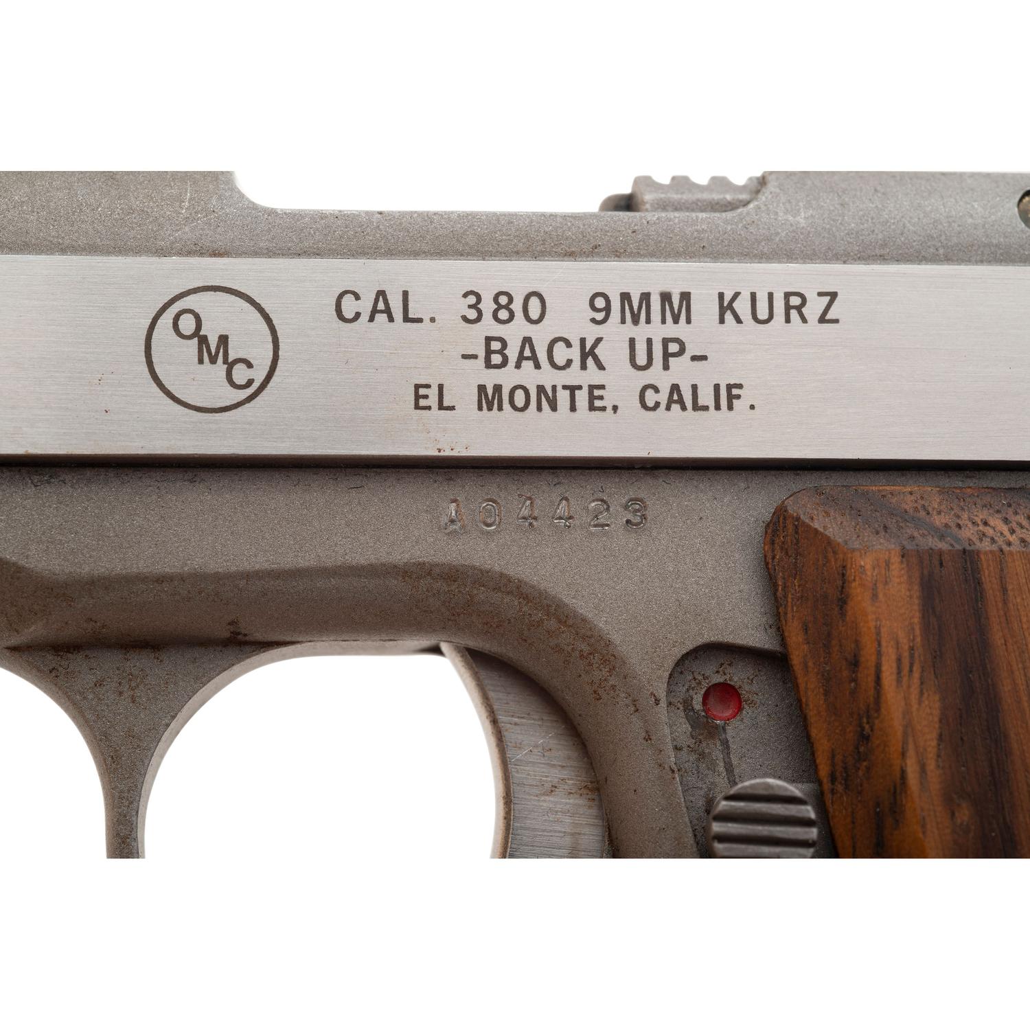 *OMC Backup .380 in Bianchi Holster