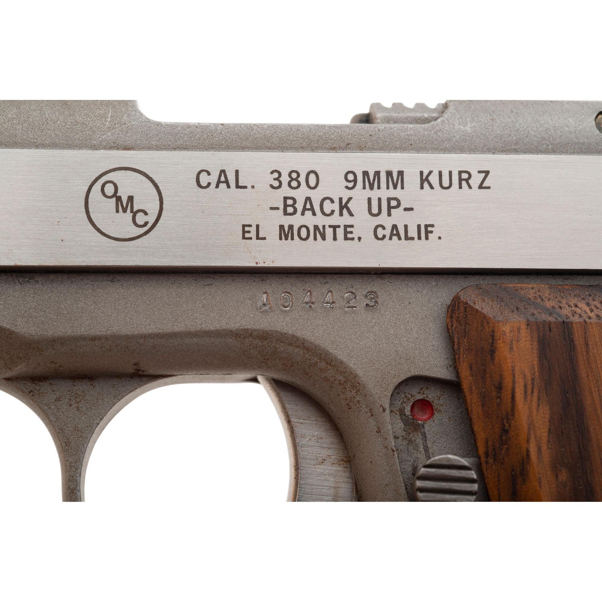 *OMC Backup .380 in Bianchi Holster