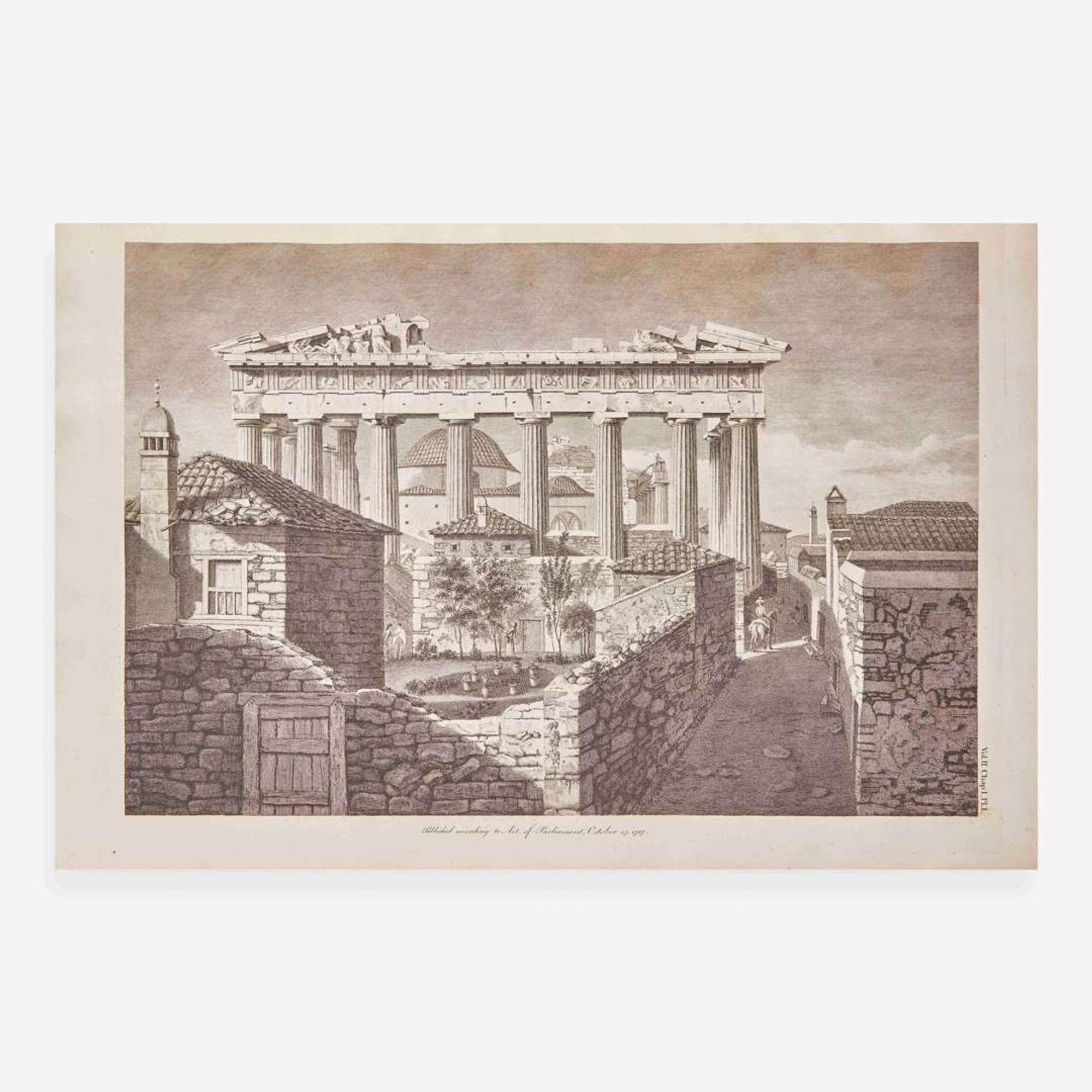 [Travel & Exploration] Stuart, James, and Nicholas Revett The Antiquities of Athens. Measured and Delineated