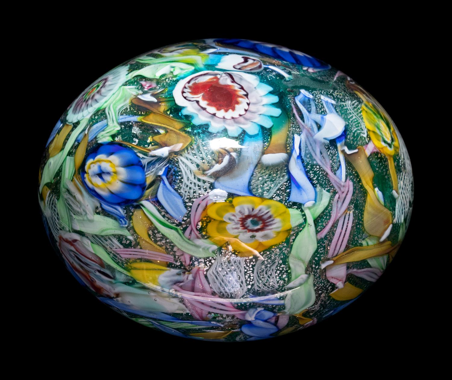 A Large Murano Blown Glass Paperweight