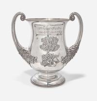An Impressive Sterling Presentation Wine Cooler J.E. Caldwell & Co., Philadelphia, PA, Dated "1907"