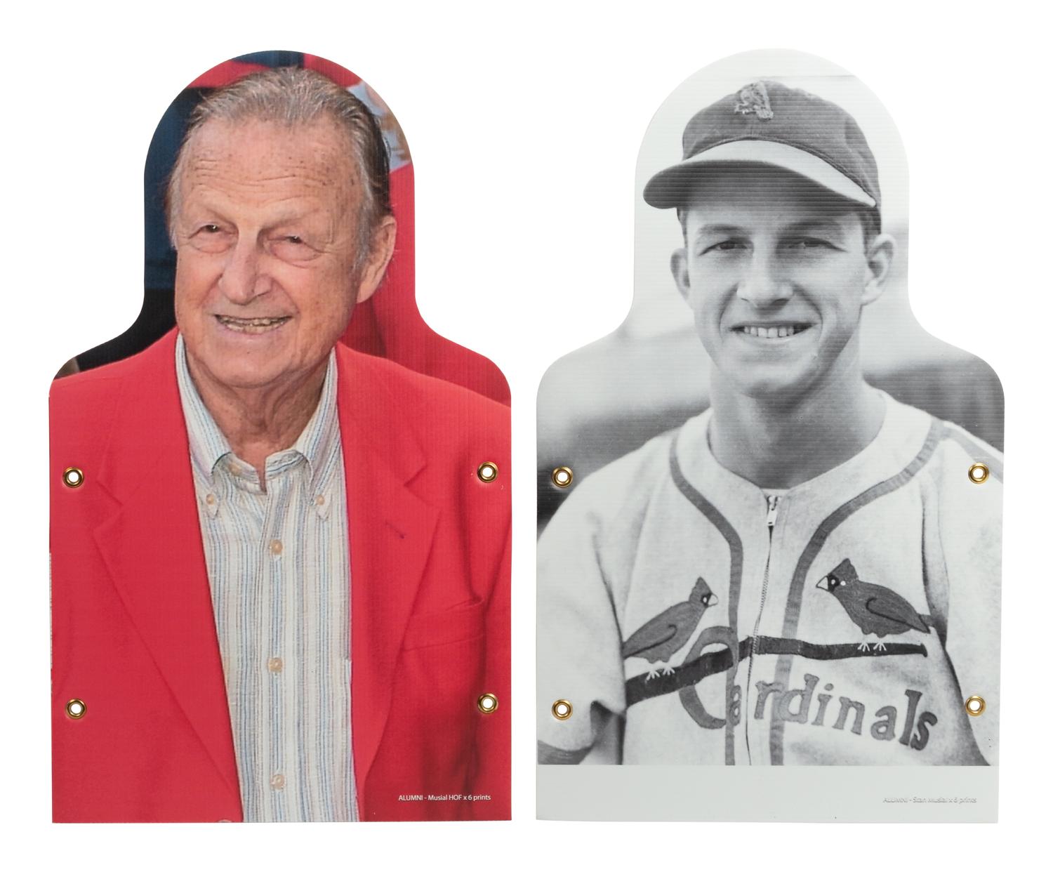 A Group of Stan Musial Decorative Material Including Items Displayed at Busch Stadium and Musial's Office at Stan The Man, Inc.,