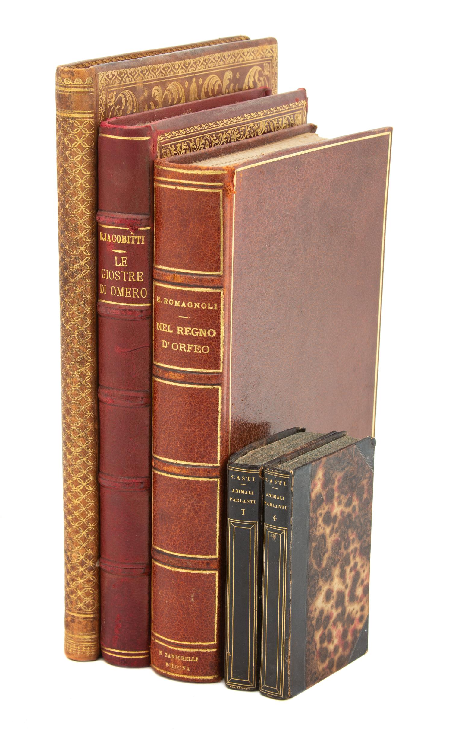 Five Miscellaneous Leather Bindings