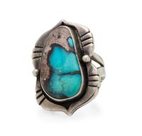Silver and Turquoise Ring Lot is located and will ship from Denver, Colorado.