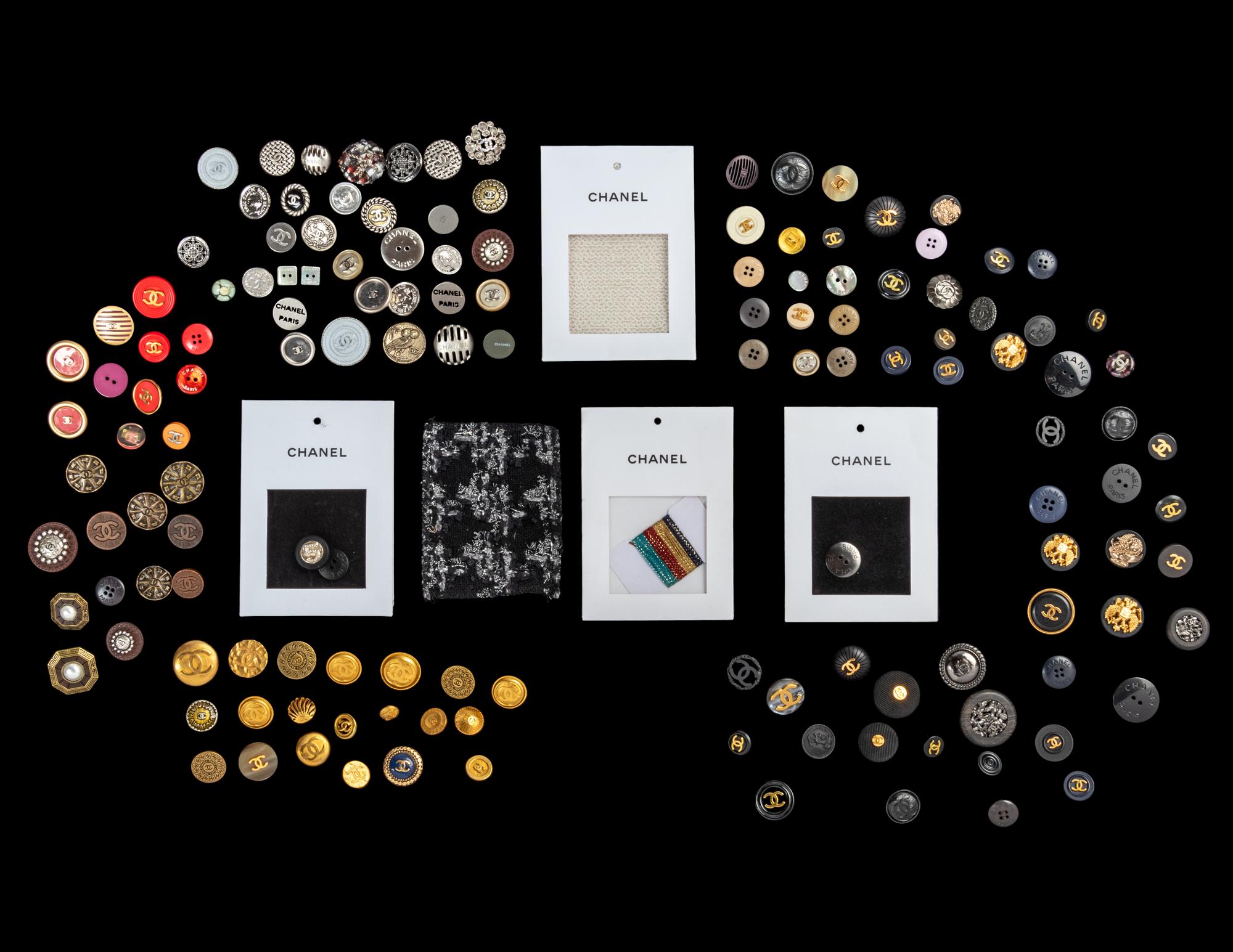 Collection of Chanel Buttons, 1980-2020s