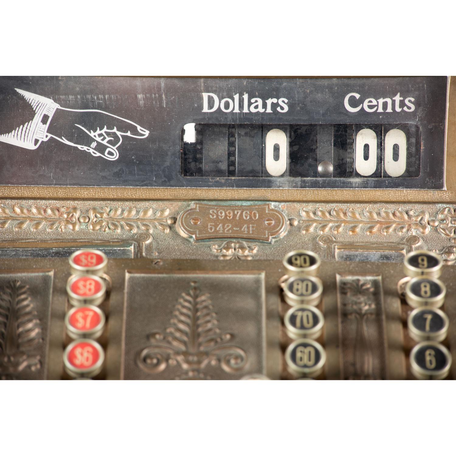 A National Cash Register , Floor Model 542-4F