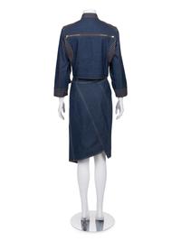 Christian Dior Denim Skirt Ensemble, Spring/Summer 2000