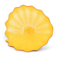 Yellow Persian Seaform with Red Lip Wrap, 1996 Portland Press Editions, USA