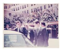 [PRESIDENTS] Photographs and ephemera related to Presidents Kennedy, FDR, Truman, and Reagan.