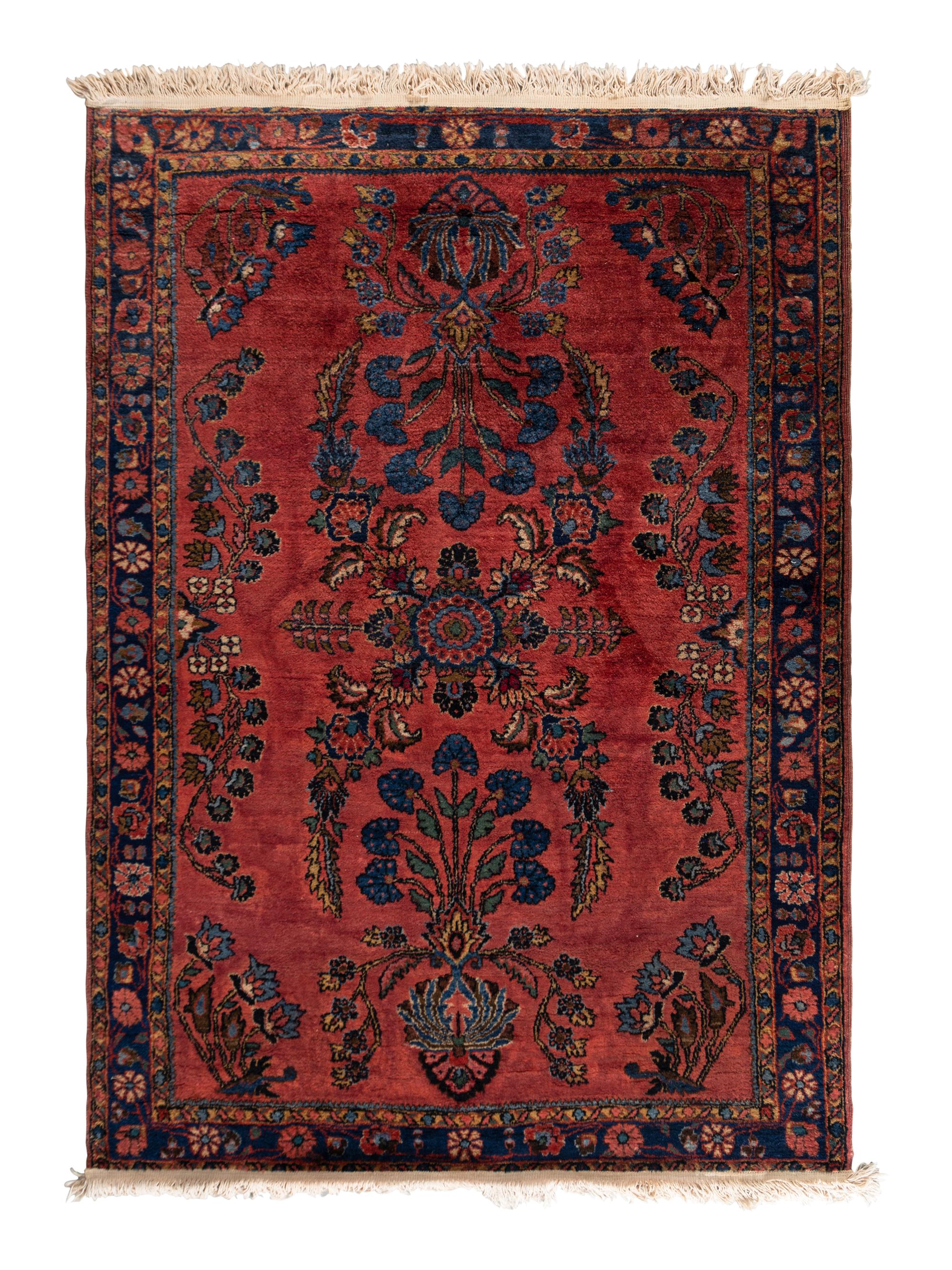 A Mohajeran Sarouk Wool Rug