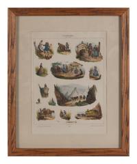 Seventeen French Lithographs