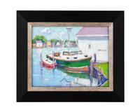 Fishing Boat and Day at the Beach
