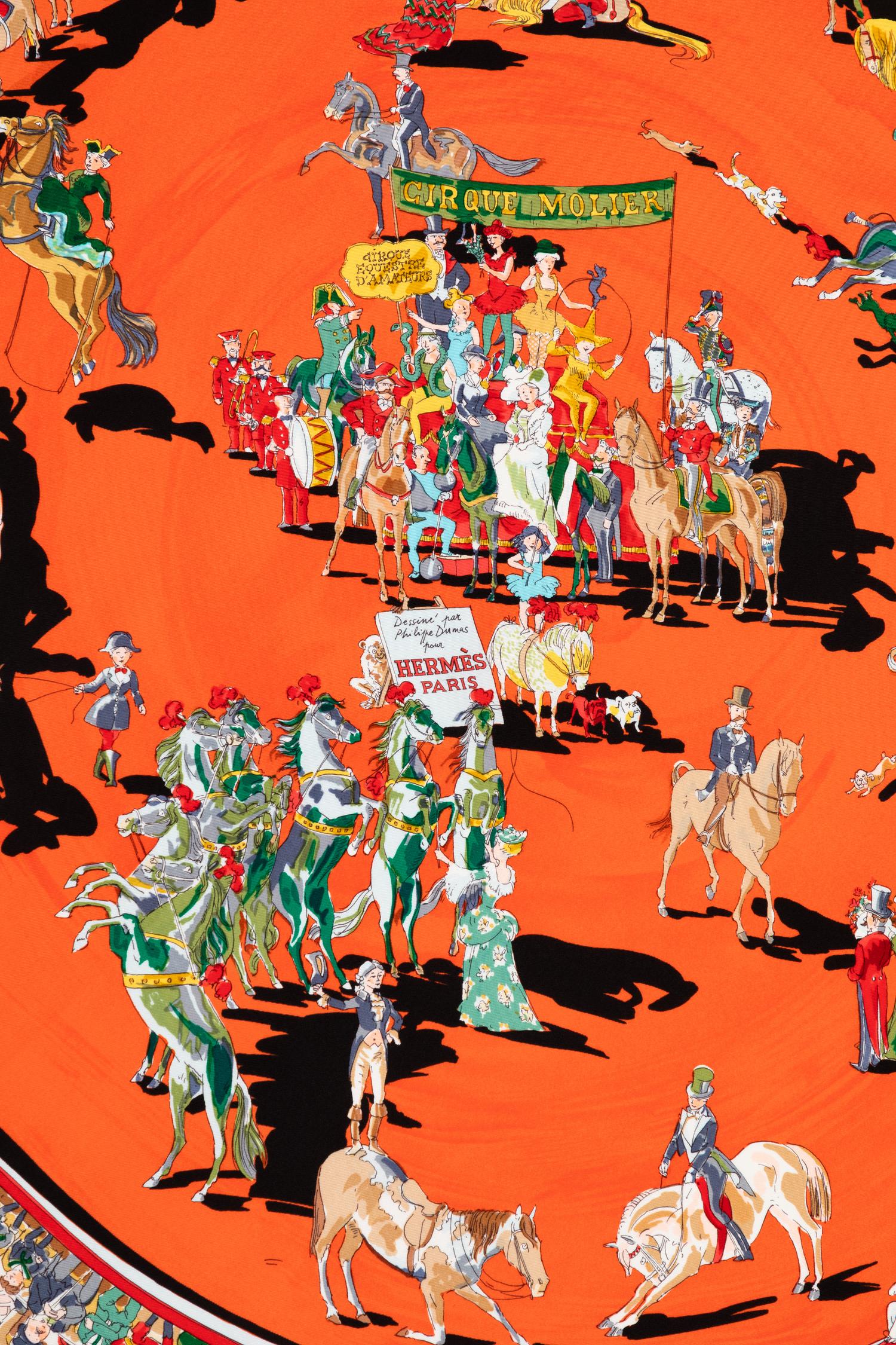 Hermès 90cm Silk Scarf