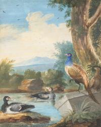 A Group of Three Continental Paintings