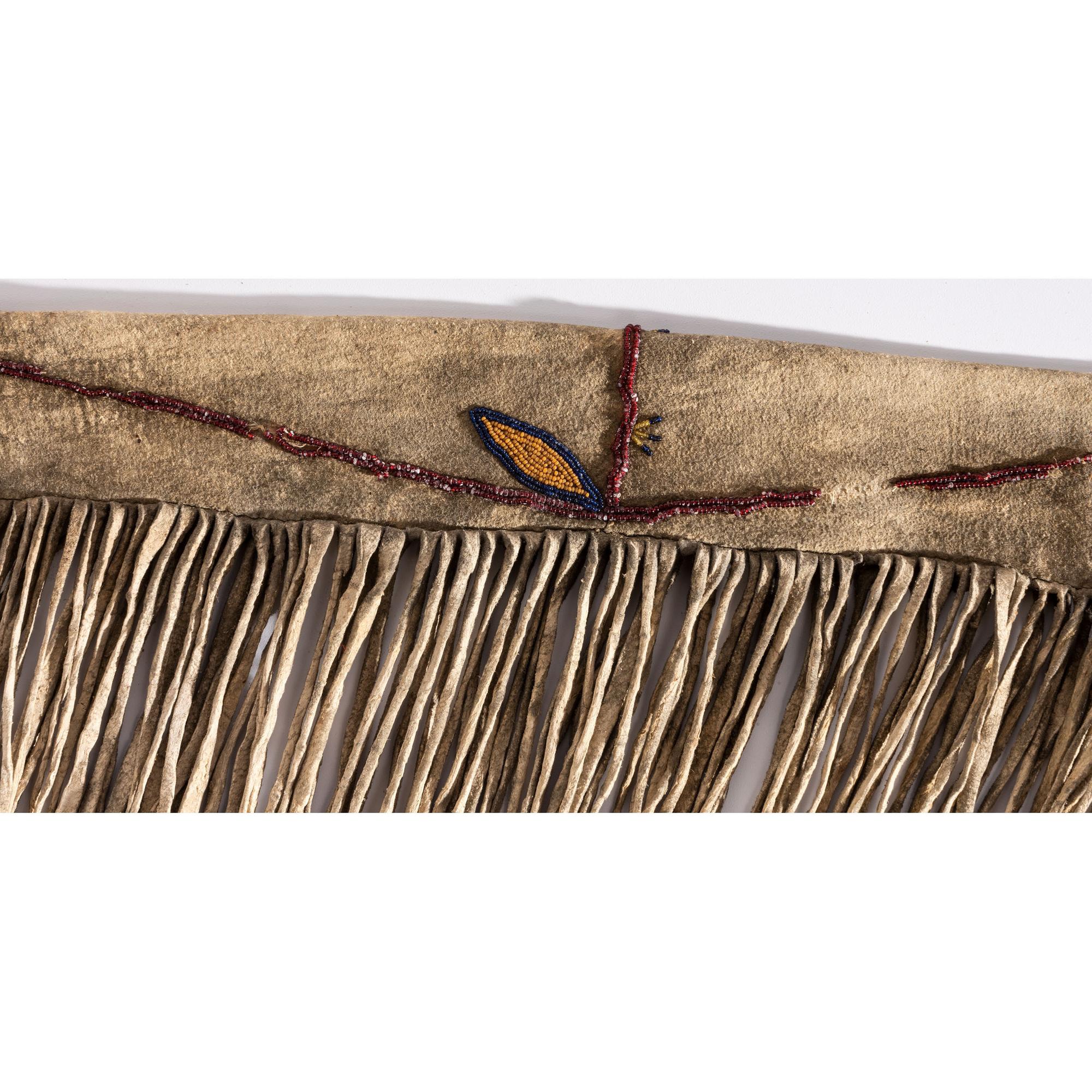 Northern Plains Beaded Hide Rifle Scabbard