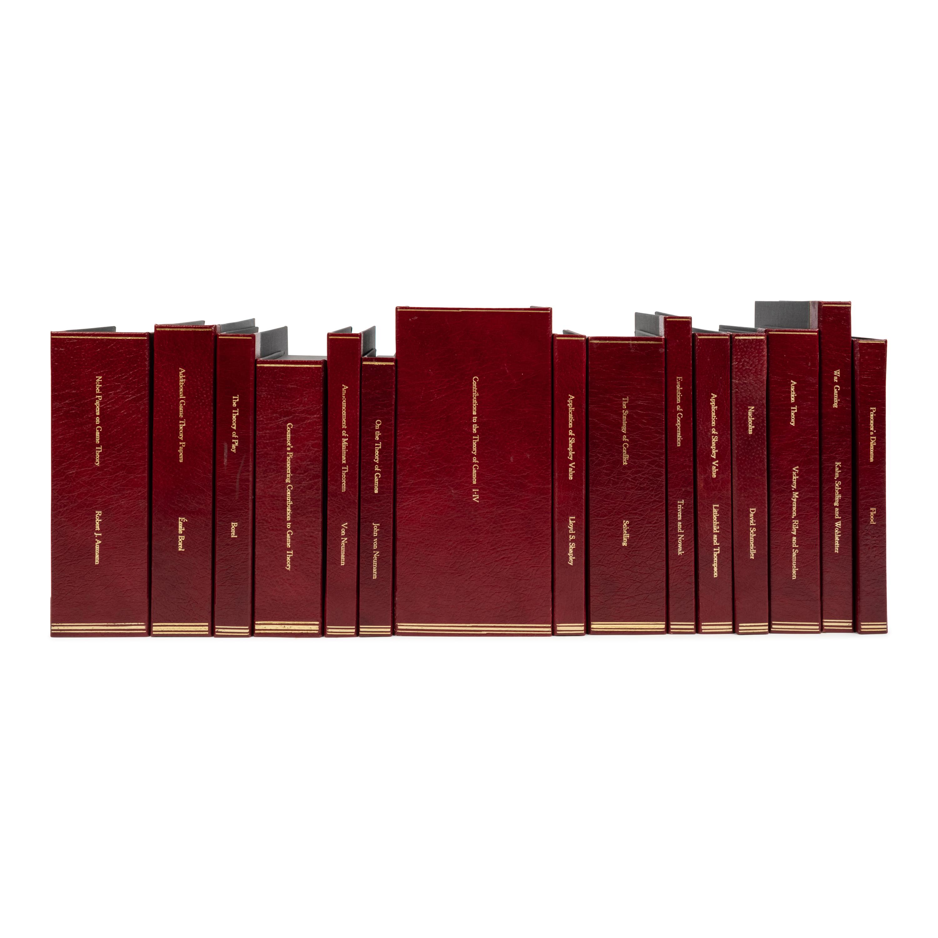 [Game Theory]. A significant archive of works on game theory, comprising foundational texts by leading mathematicians.