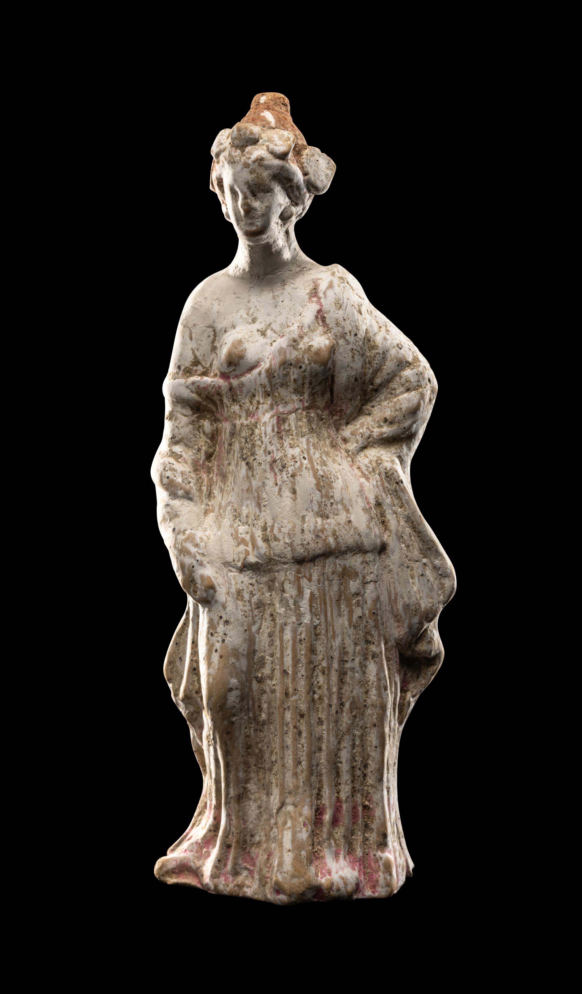 A Boeotian Terracotta Figure
