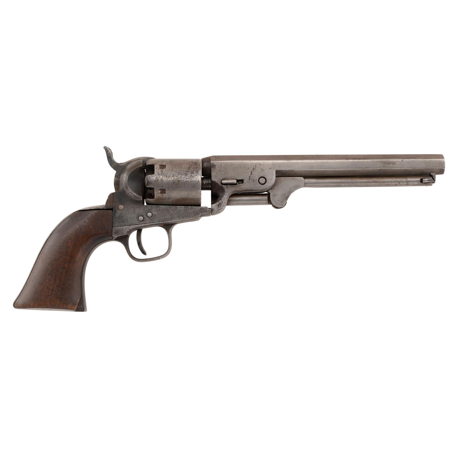Colt Model 1851 "Navy-Navy" Revolver Inscribed to Confederate Col. William W. Loring