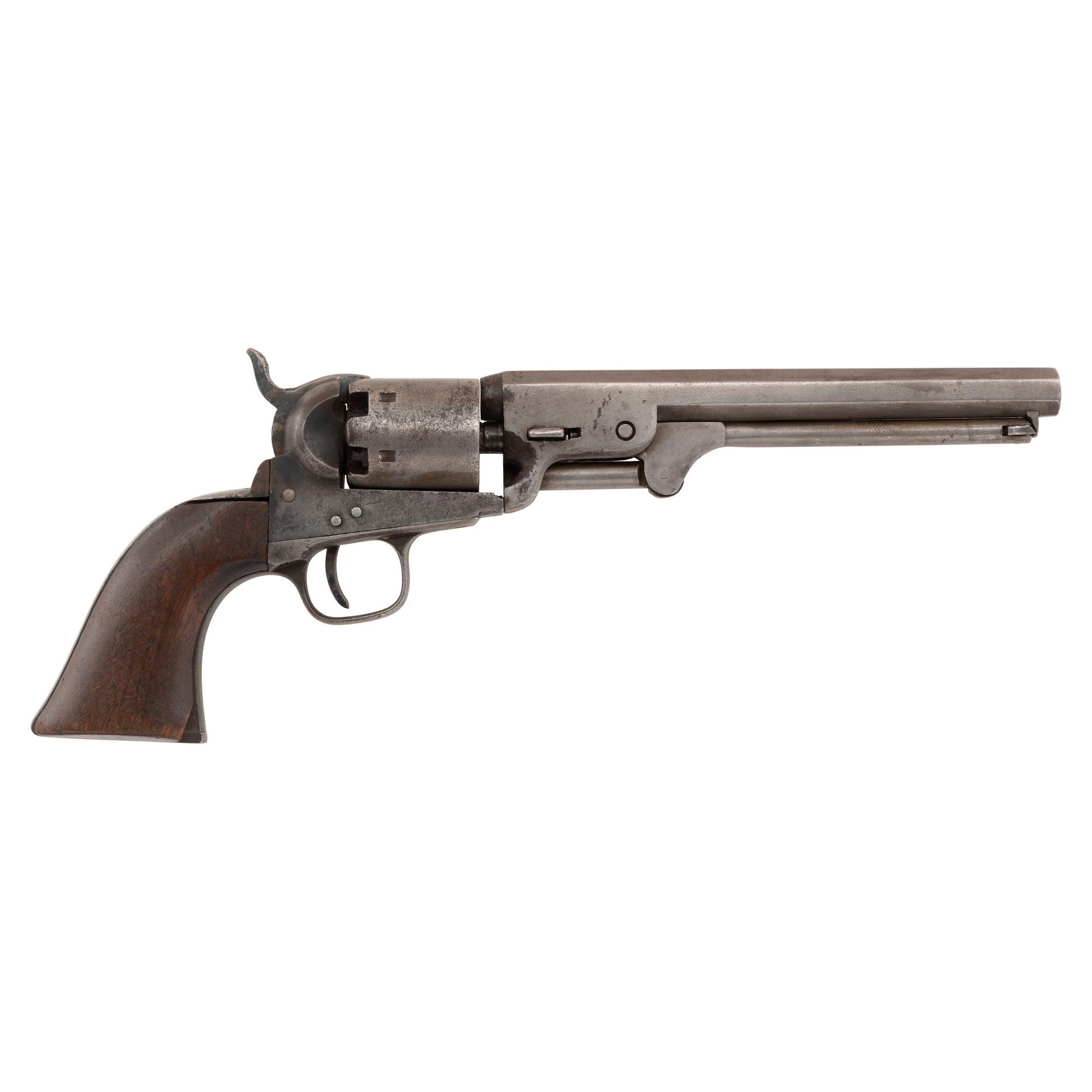 Colt Model 1851 "Navy-Navy" Revolver Inscribed to Confederate Col. William W. Loring