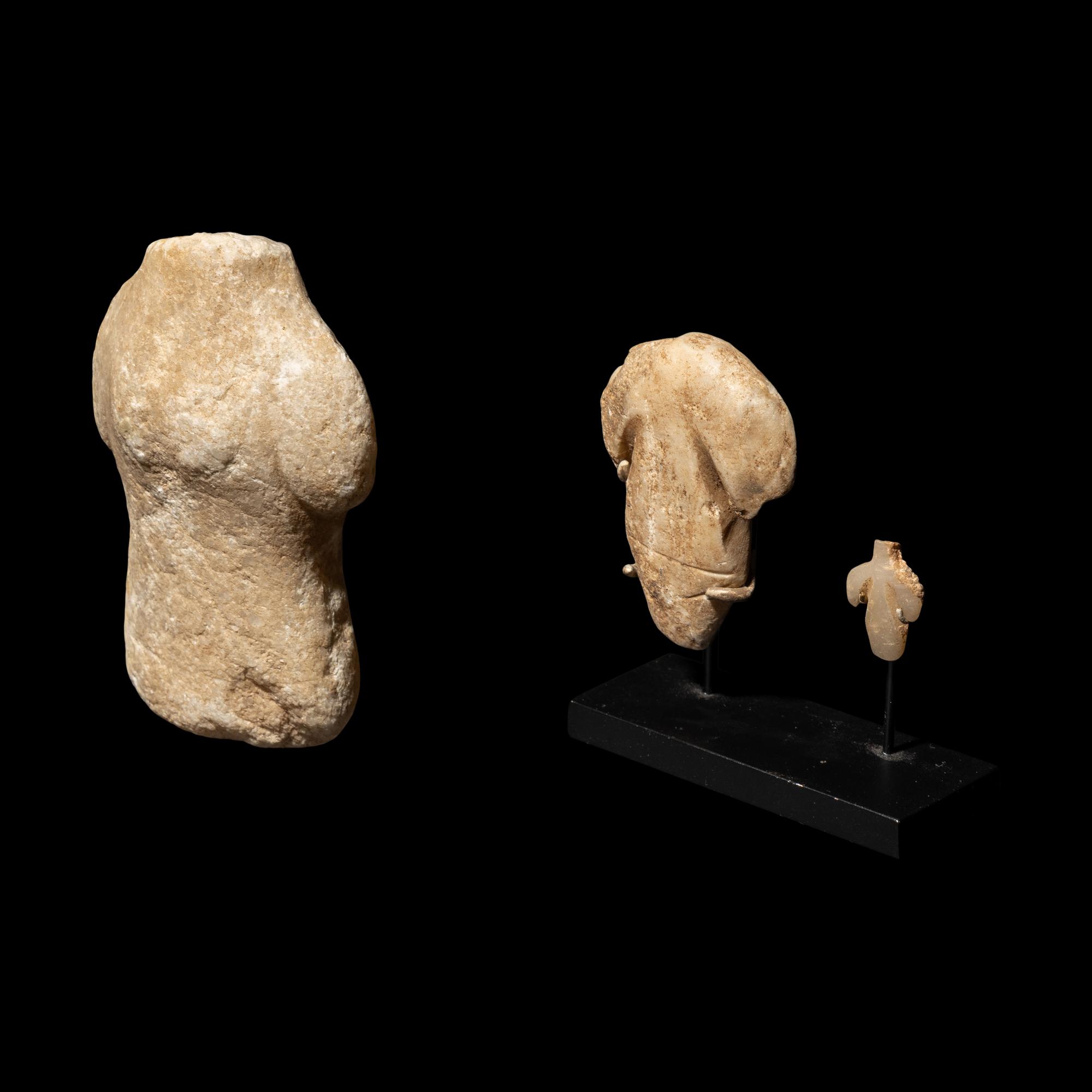 Three Anatolian Marble Figures