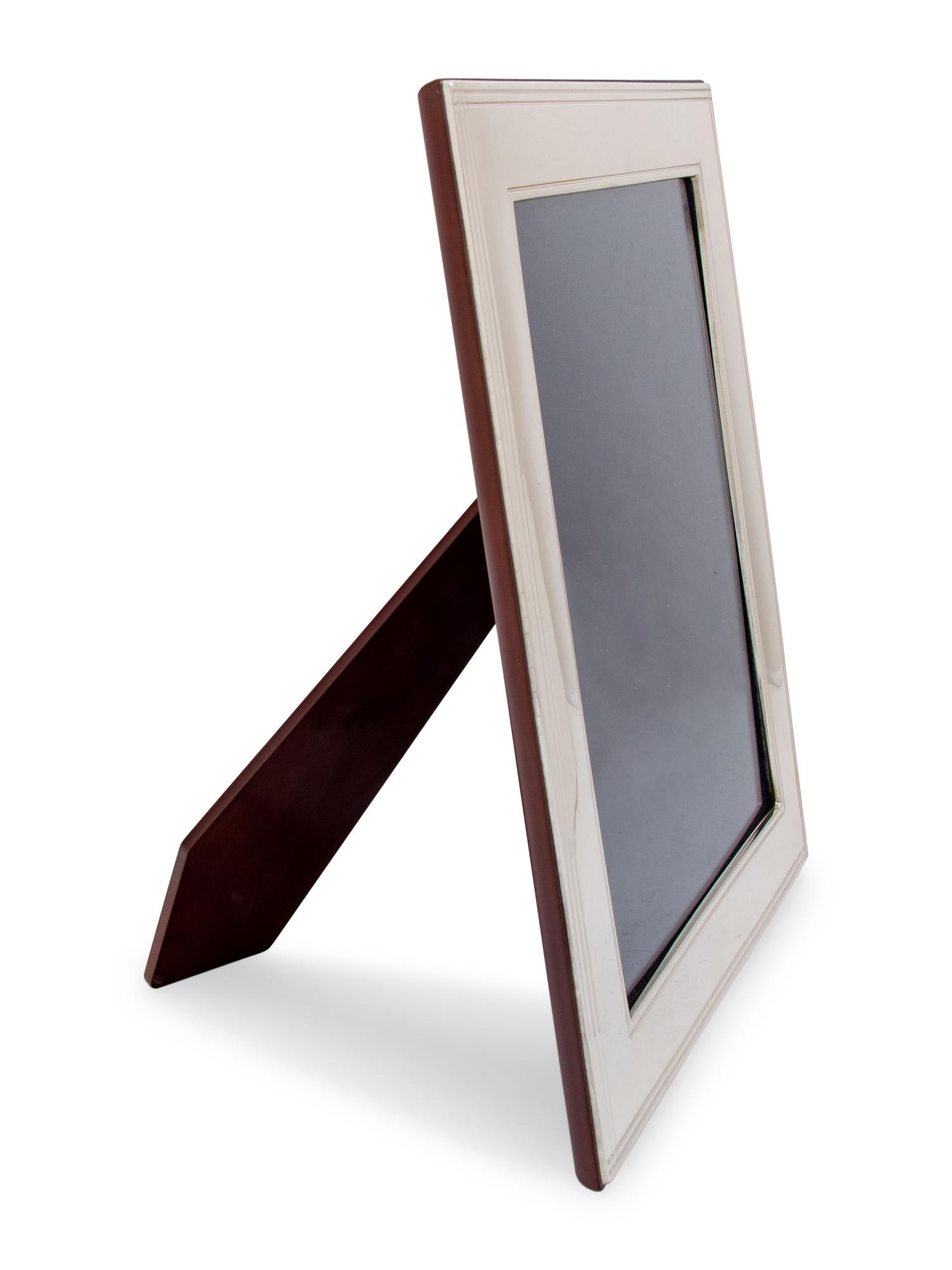 A Set of Four Italian Silver Picture Frames