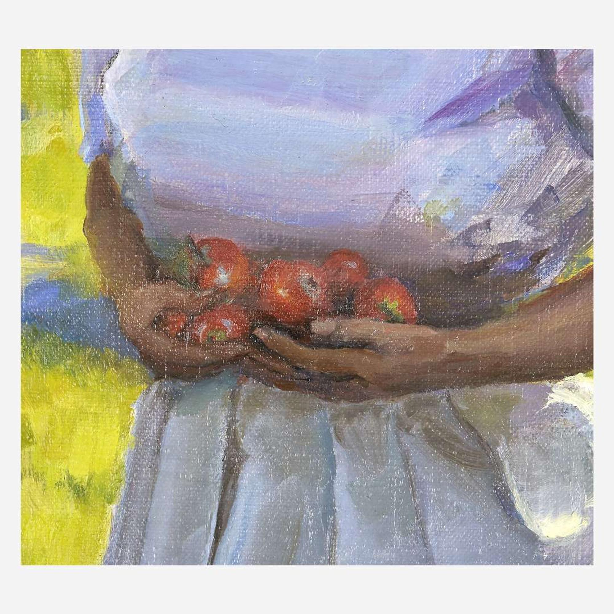 Harry Leith-Ross (American, 1886–1973) Apples From My Garden (Portrait of the Artist's Wife, Emily Leith-Ross, née Slaymaker)